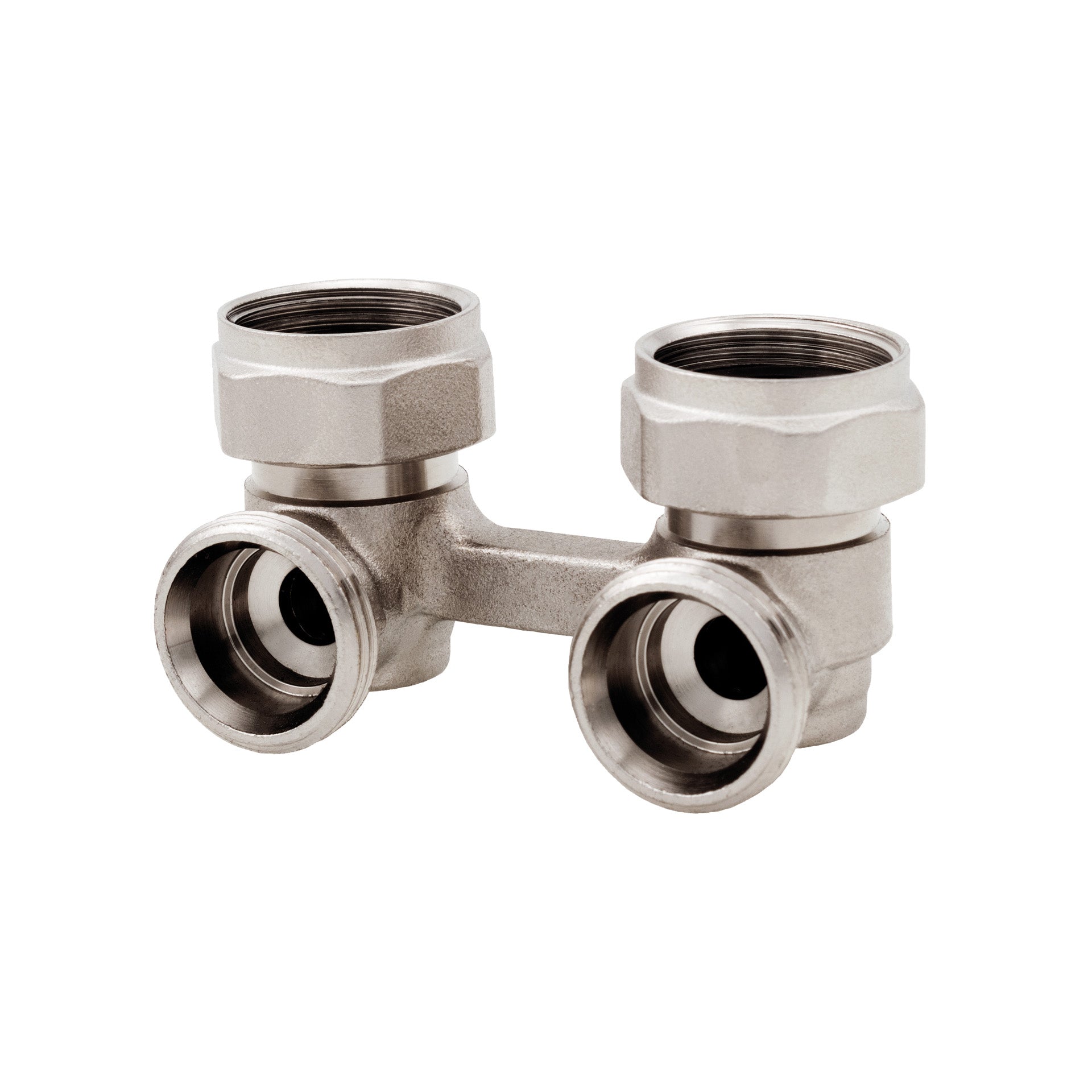 H blok muuraansl.315/tweeloops voor radiator 3/4eurokonus