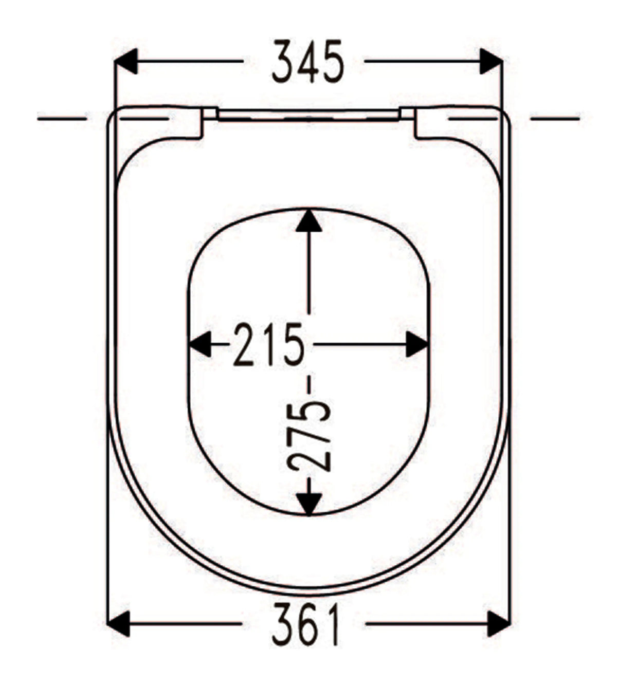 Cedo Caldera Toiletzitting/siège wc White