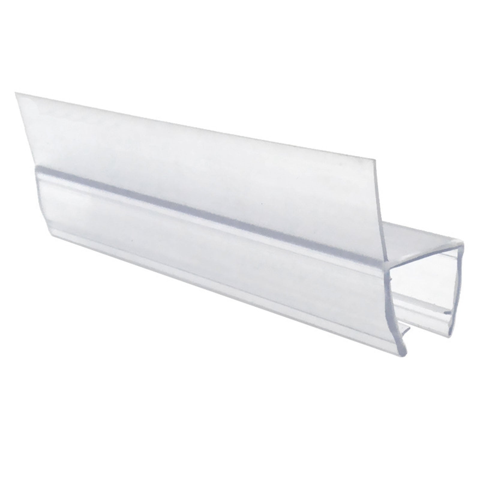 Rubberen strip type 1 200 x 0,8 cm transparant