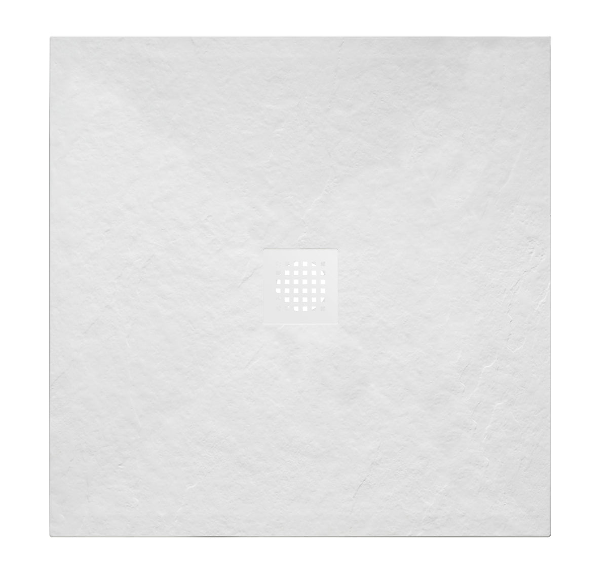 Wiesbaden stonea douchebak antislip composiet 1000 x 1000 x 30 mm inkortbaar mat wit