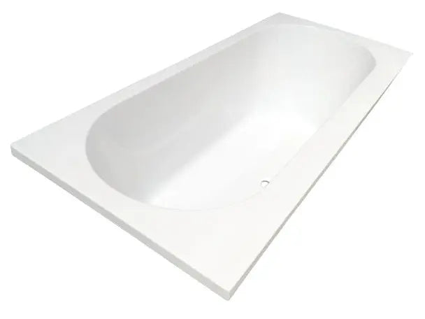 Portus RD inbouw duo ligbad 170x70x43 cm glans wit
