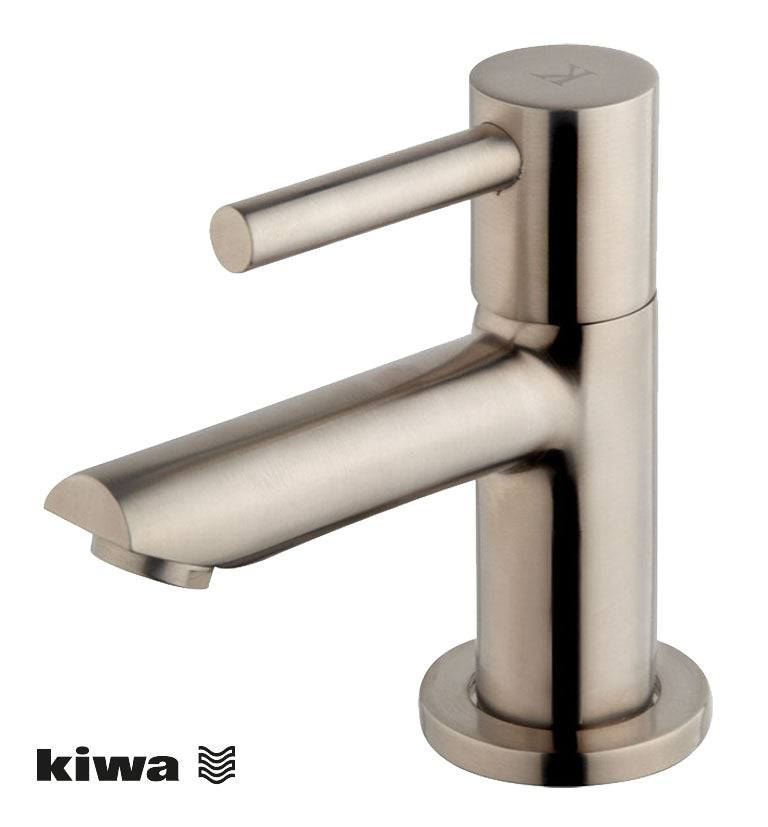 Caral Amador fonteinkraan Kiwa 1/2" geborsteld staal PVD