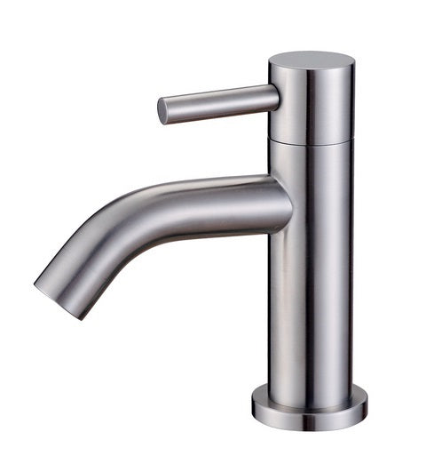 304 fonteinkraan 1/2" geborsteld RVS