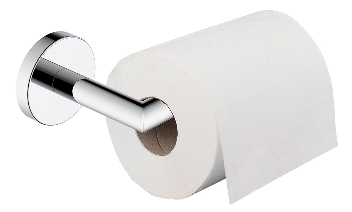 Alonzo toiletrolhouder met vaste arm chroom