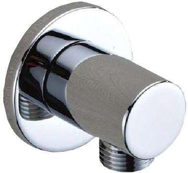 UniMatch wandaansluitbocht rond 1/2" chroom