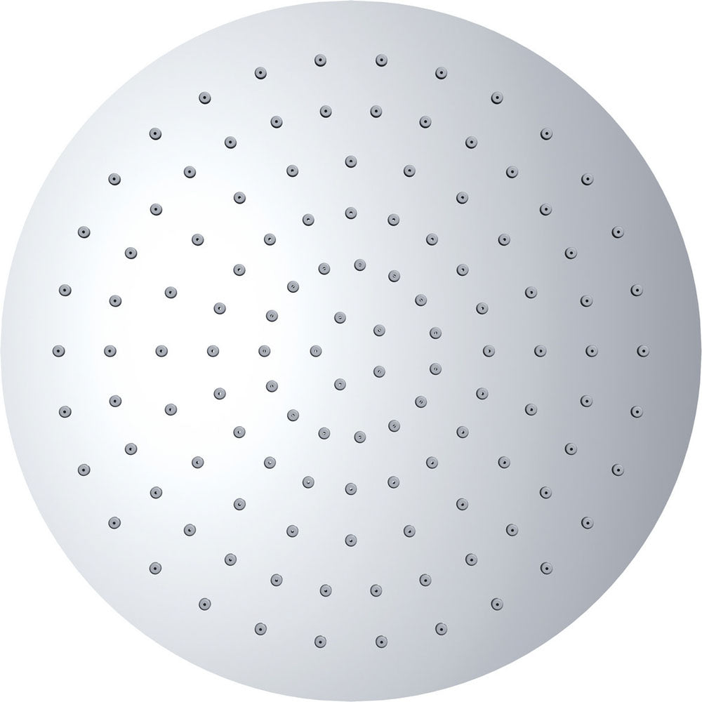 Ufo hoofddouche rond 30 cm chroom