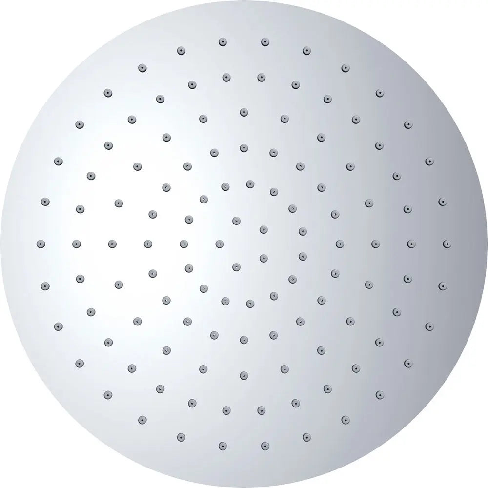 Ufo hoofddouche rond 30 cm chroom