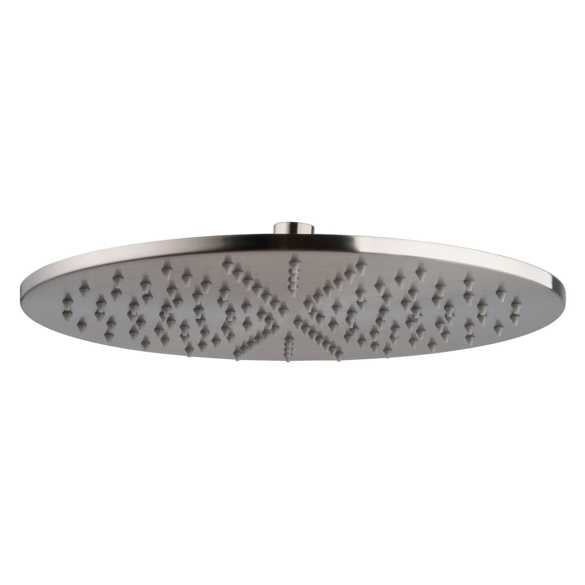 UniMatch hoofddouche rond 30 x 0,8 cm geborsteld staal PVD