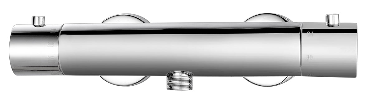 Rio thermostatische douchemengkraan 12 cm chroom