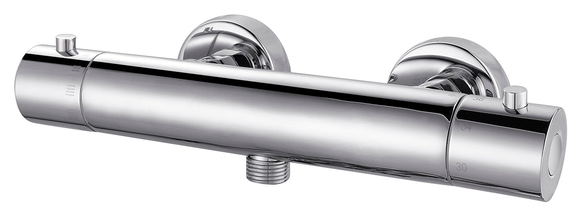 Rio thermostatische douchemengkraan 12 cm chroom