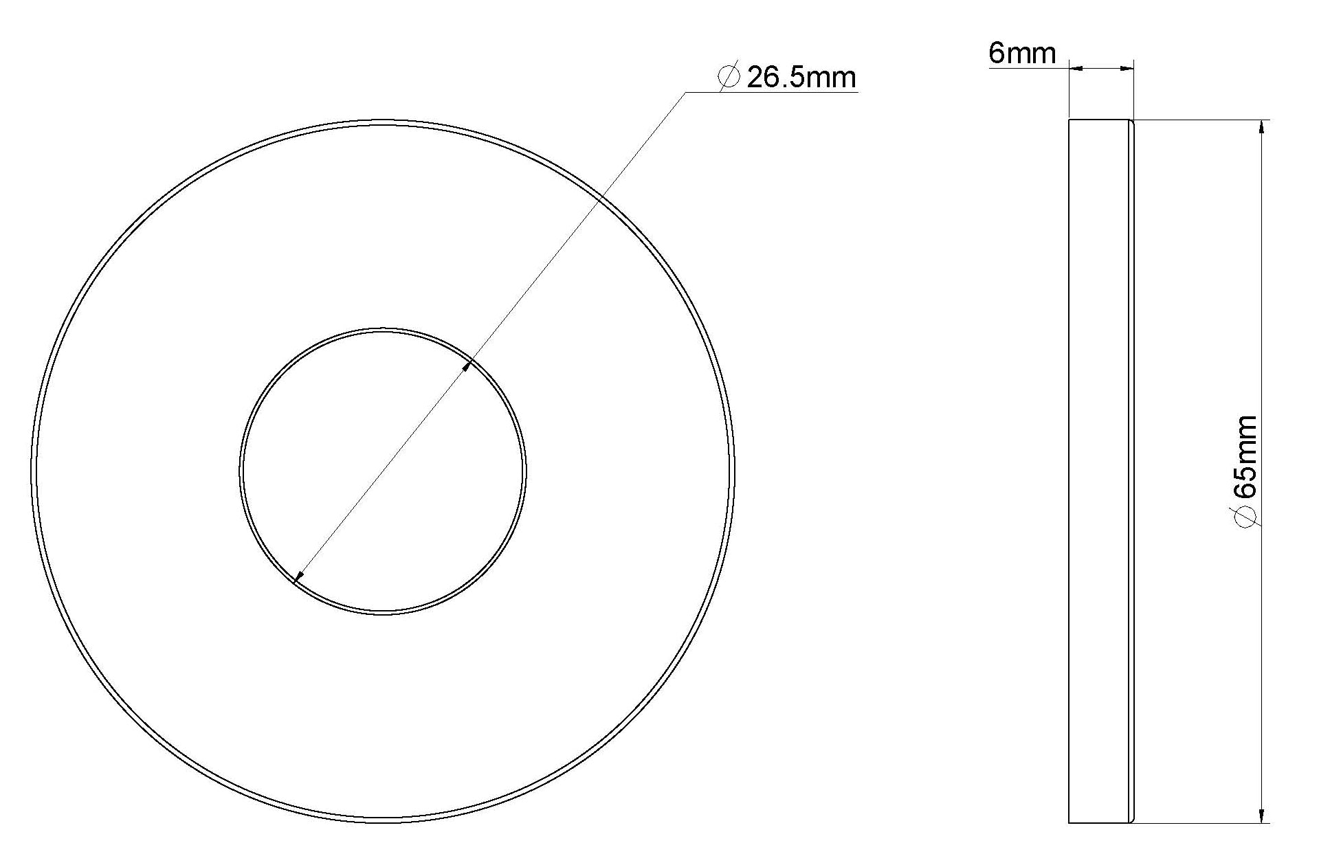 Caral rozet uitloop eenhendel wastafelkraan 65 mm geborsteld messing PVD