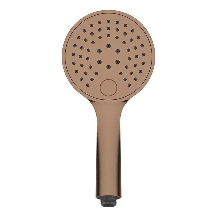 UniMatch handdouche 3 standen Ø 12 cm geborsteld brons koper PVD