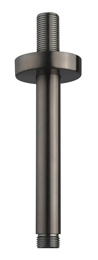 UniMatch douchearm met plafondbevestiging 15 cm gunmetal PVD