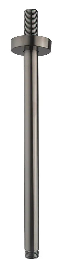 UniMatch douchearm met plafondbevestiging 30 cm gunmetal PVD