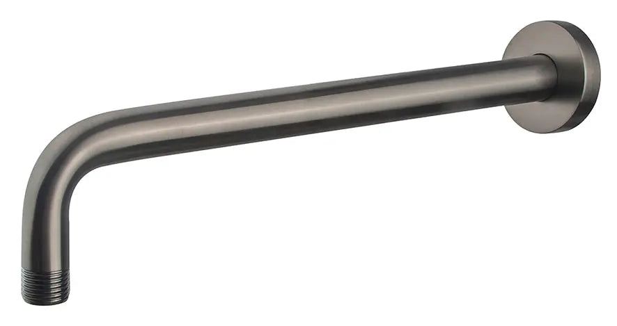 UniMatch douchearm met muurbevestiging 35 cm gunmetal PVD