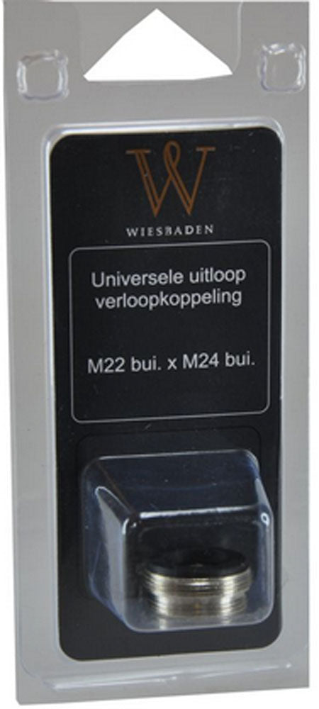 uitloop koppeling M22 bui x M24 bui