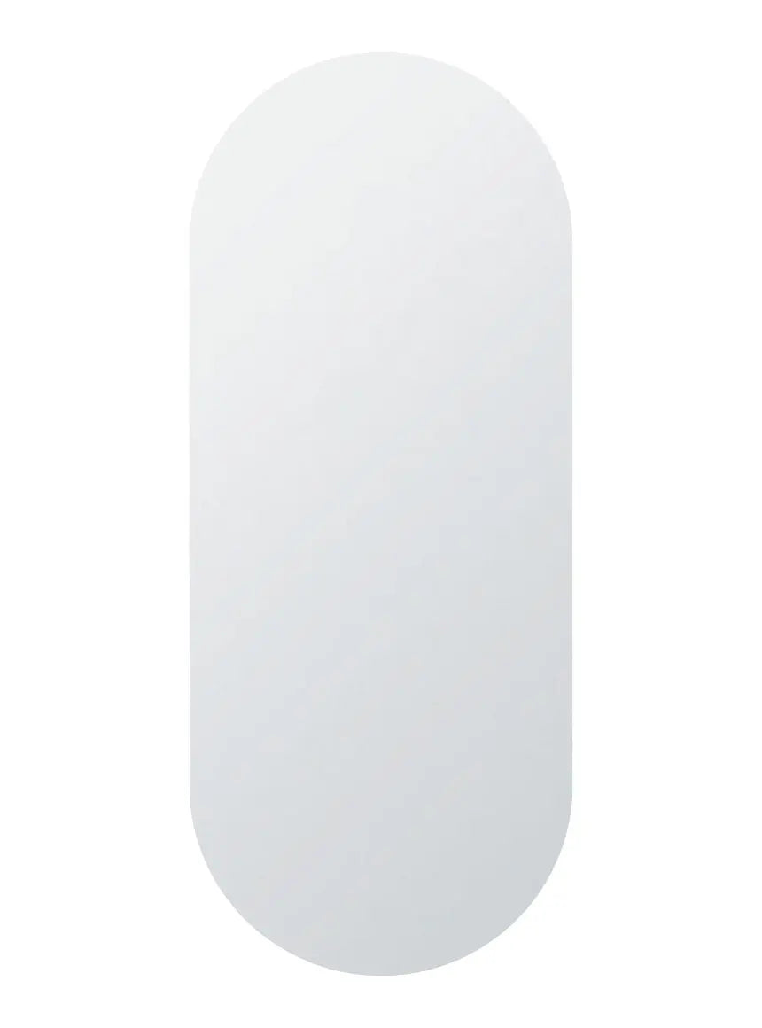 Spiegel zonder lijst ovaal 70 x 30 cm
