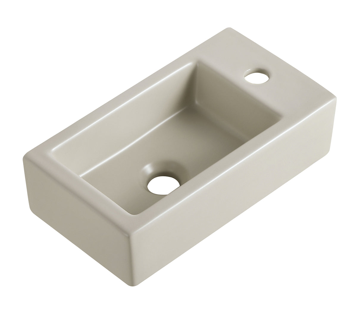Wiesbaden rhea M fontein rechts 40 x 22 x 11 cm keramiek beige