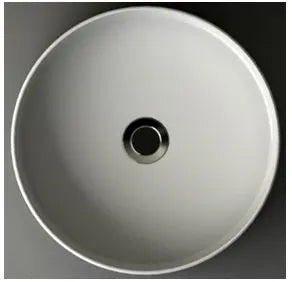 Link waskom rond 40 x 12 cm keramiek glans wit