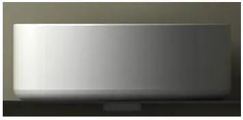 Link waskom rond 40 x 12 cm keramiek glans wit