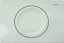 Geberit Delta-15 enkele drukplaat wit