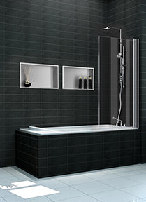 Demis inbouwnis 30 x 60 x 7 cm RVS