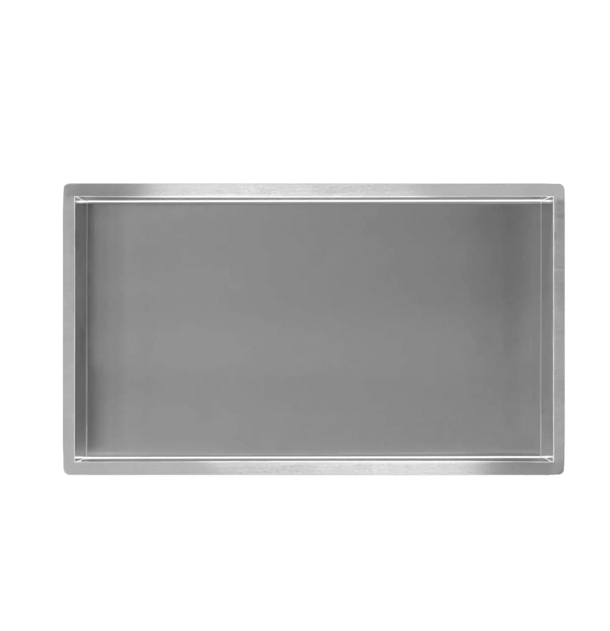 Demis inbouwnis 30 x 60 x 10 cm RVS