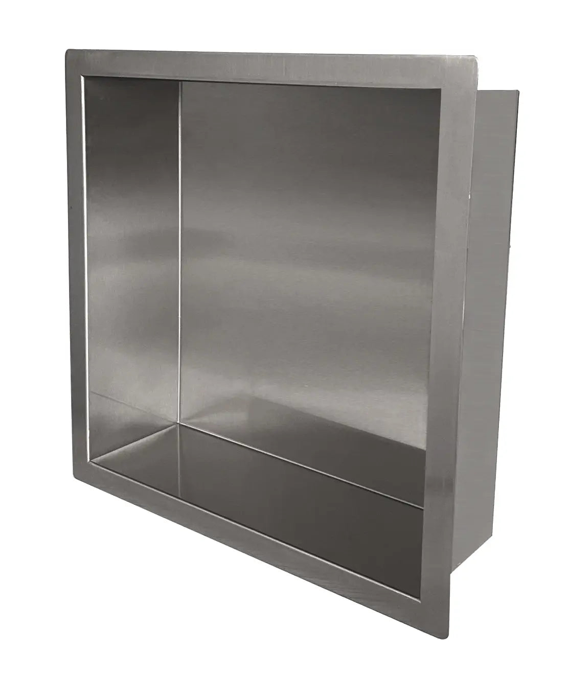 Demis inbouwnis 30 x 30 x 7 cm gunmetal PVD