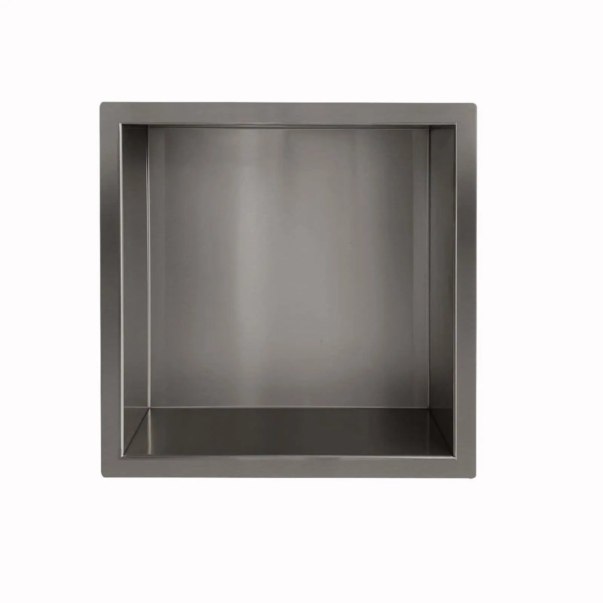 Demis inbouwnis 30 x 30 x 7 cm gunmetal PVD