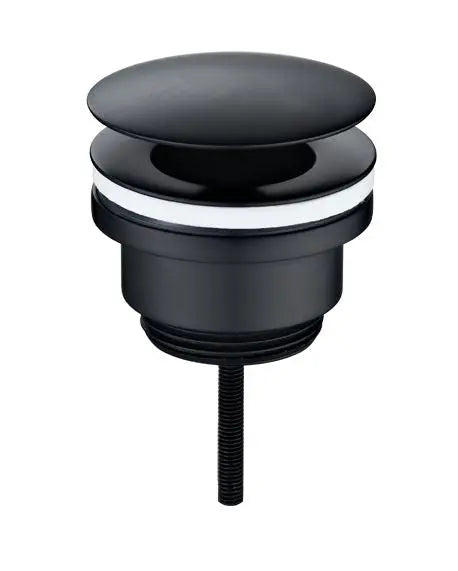 UniMatch open afvoerplug 5/4'' mat zwart