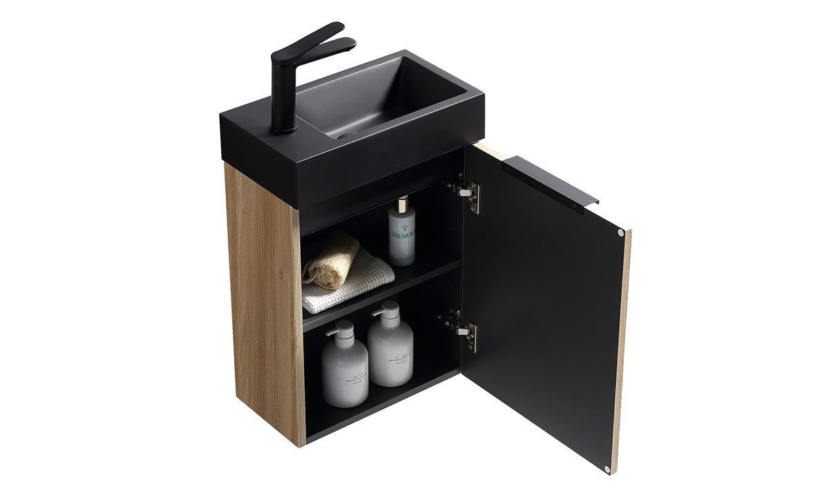 Xellanz Ribbella fonteinkast 40 x 22 cm naturel eik