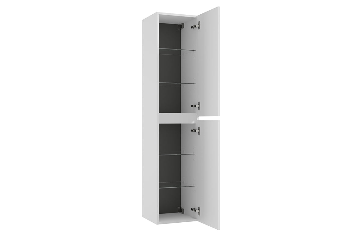 Alvara kolomkast 160x35x35 cm mat wit