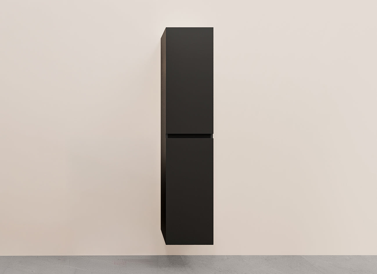 Alvara kolomkast 160x35x35 cm mat zwart