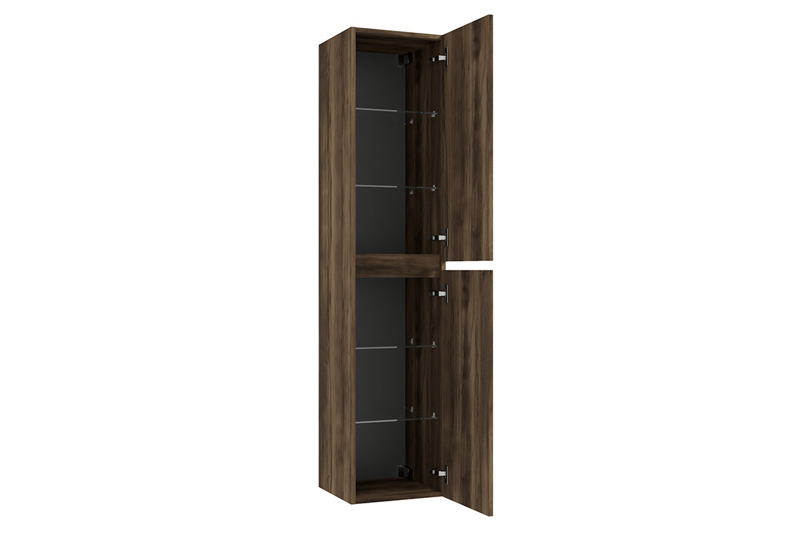 Alvara kolomkast 160x35x35 cm donker eiken
