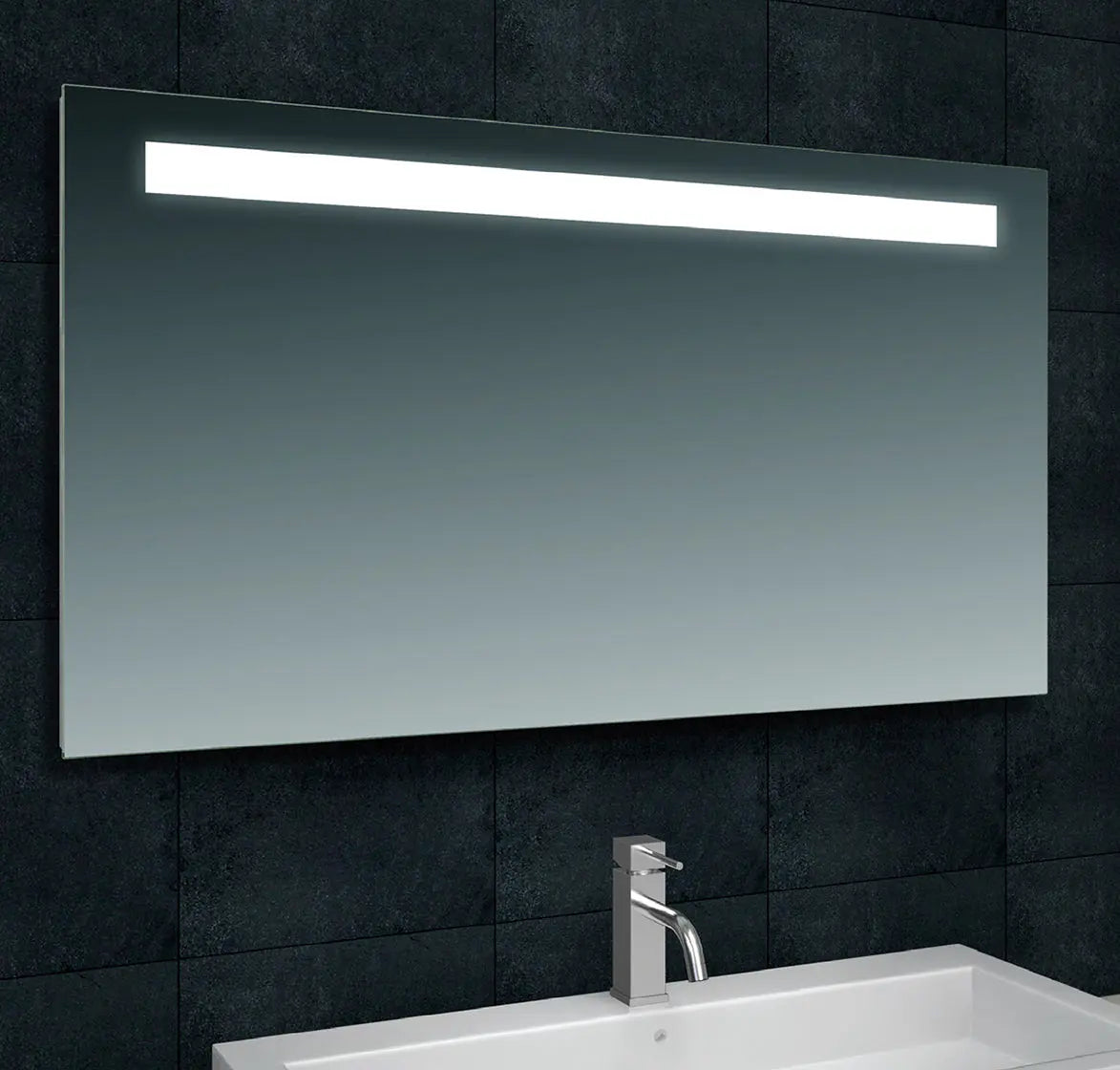 Tigris spiegel rechthoek met LED 120 x 80 cm