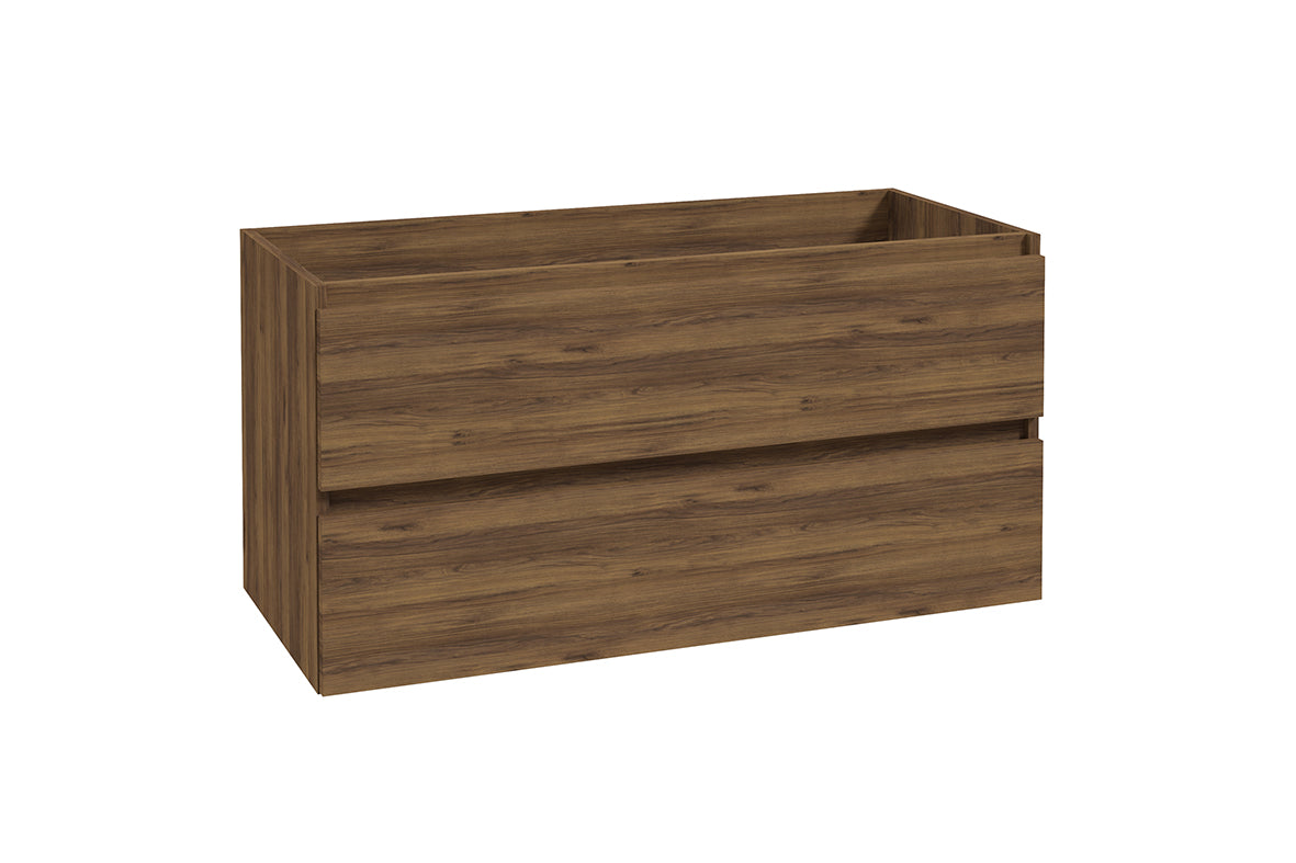 Alvara onderkast met 2 laden 1 uitsparing 100 x 46 cm warm eiken