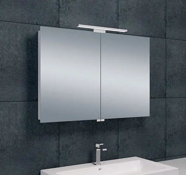 Bright spiegelkast met LED 90 x 60 x 14 cm