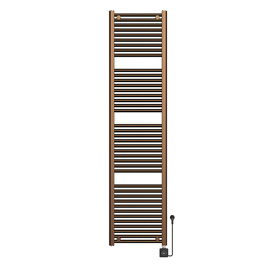 Wiesbaden elara elektrische radiator Smart WiFi 181,7 x 45 cm geborsteld brons koper PVD