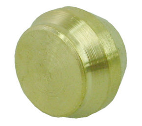 P-169 messing knel afsluitplaatjes 15mm