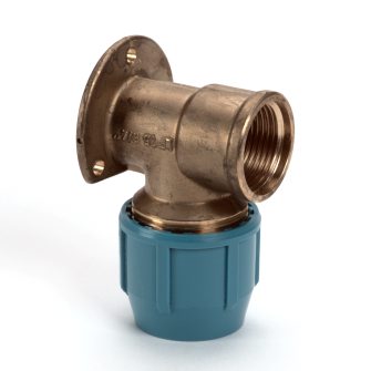 Tyleen muurplaat 16mm x 1/2" bi