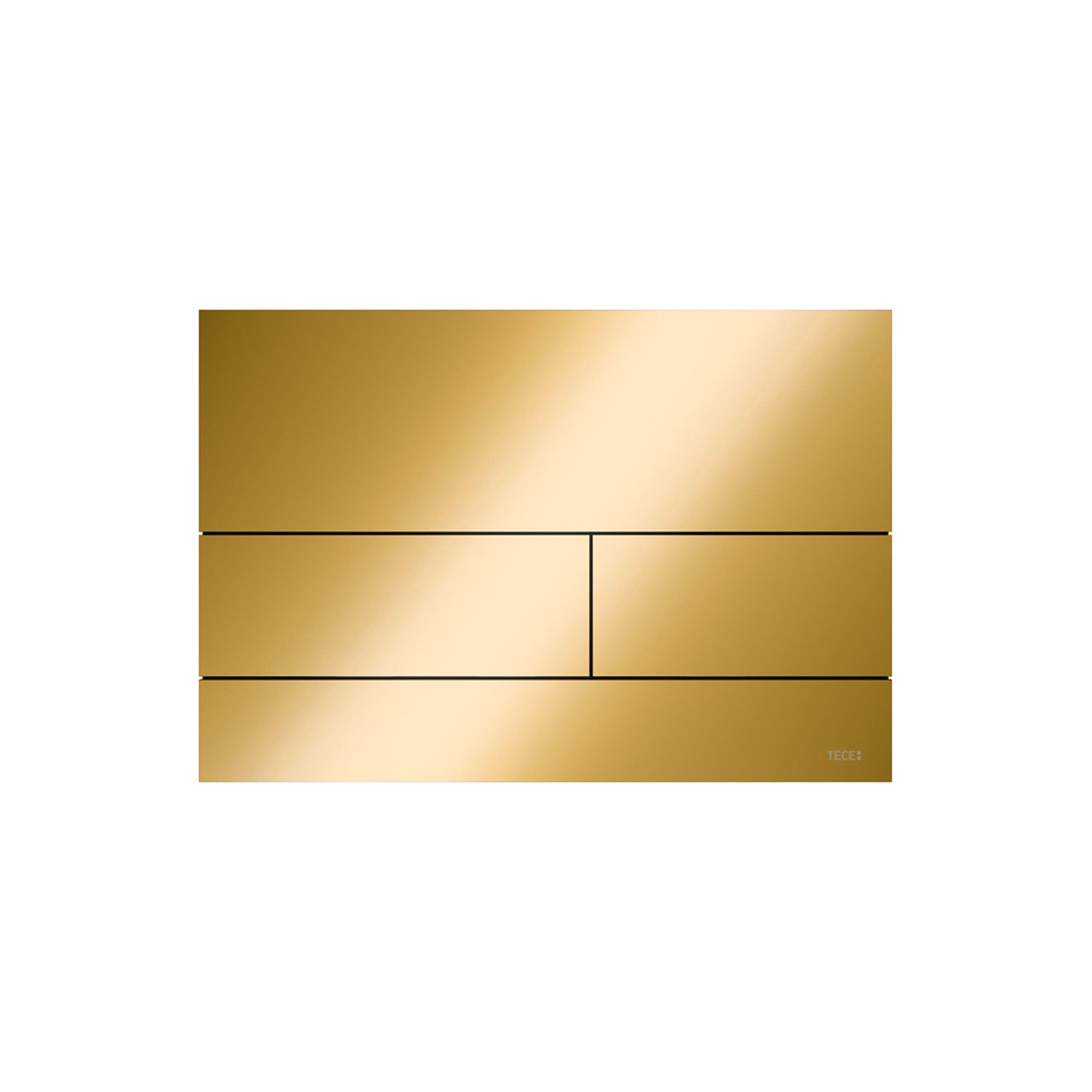 Tece square bedieningspaneel - goud