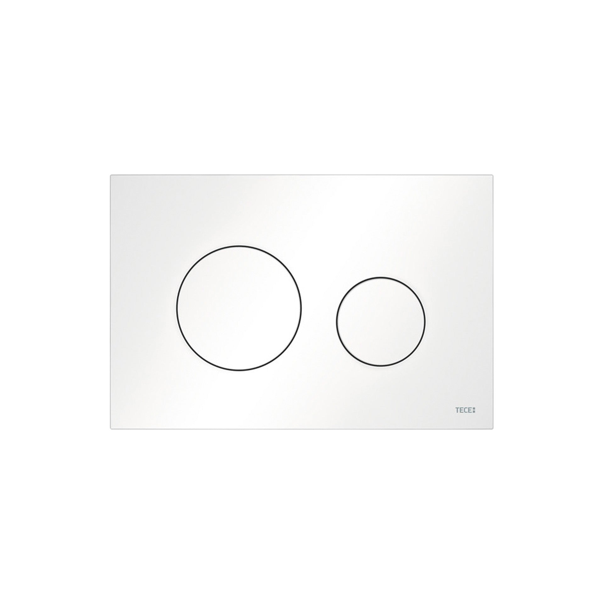 Tece loop bedieningspaneel - mat wit