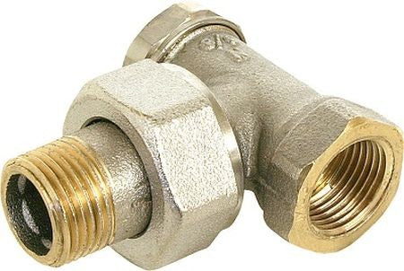 Verchroomde regelbare elleboog 4501 1/2