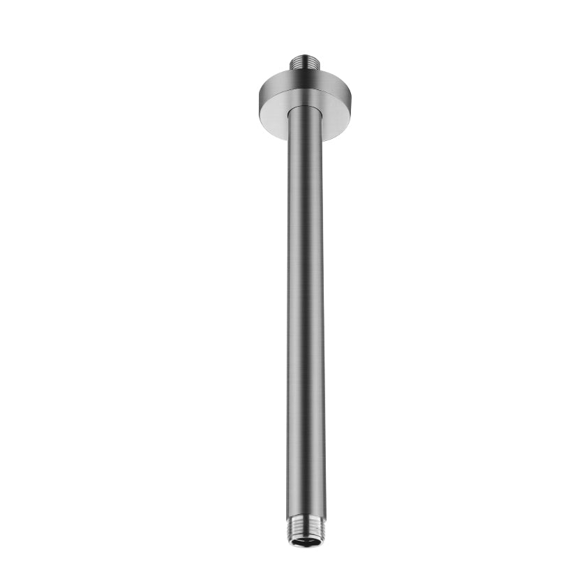Rainshower plafondarm - universeel - 30 cm - gunmetal