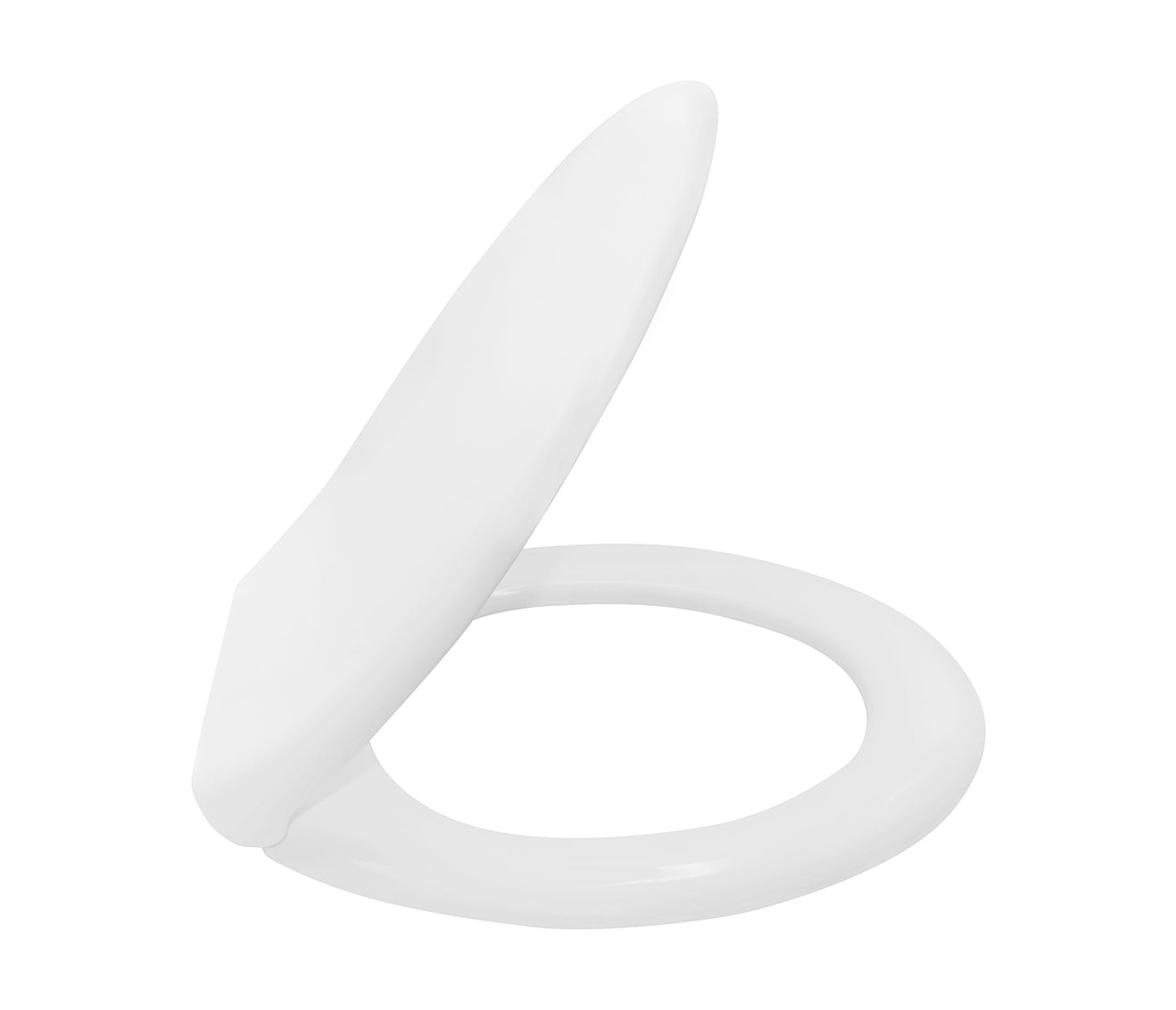 Aloni smart wc-zitting wit, pvc scharnieren, softclose