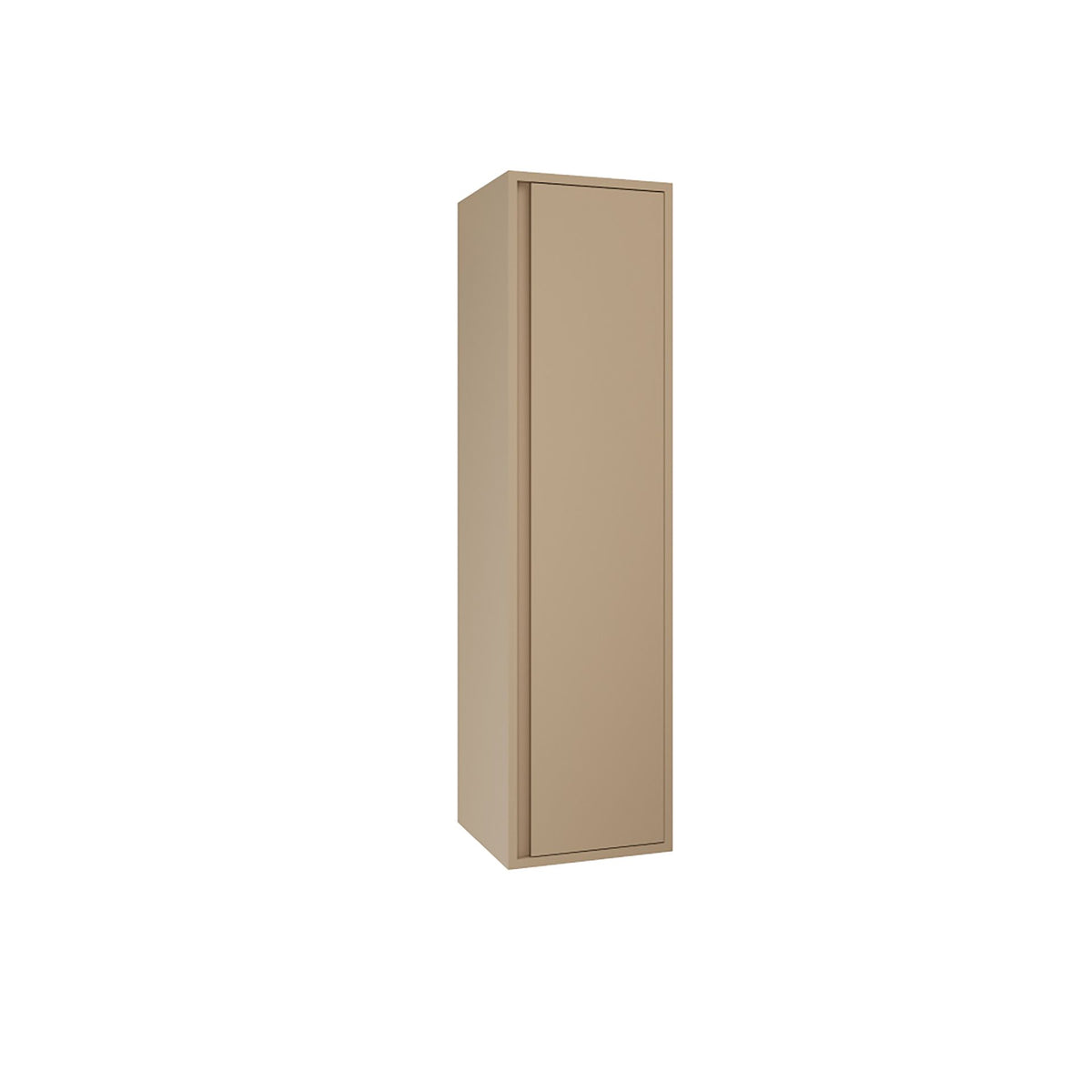 Aloni sally kolomkast - 1 deur - greeploos - softclose - omkeerbaar - 35 x 135x35 cm - zand