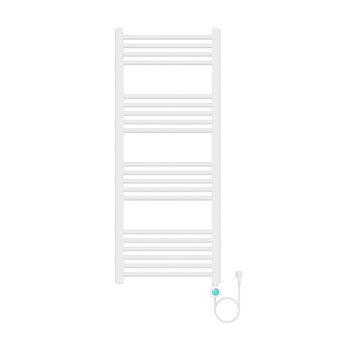 Belrad elektrische handdoekdroger - met digitale, programeerbare thermostaat - smart WiFi - aansluiting rechts - 700 w - 1200