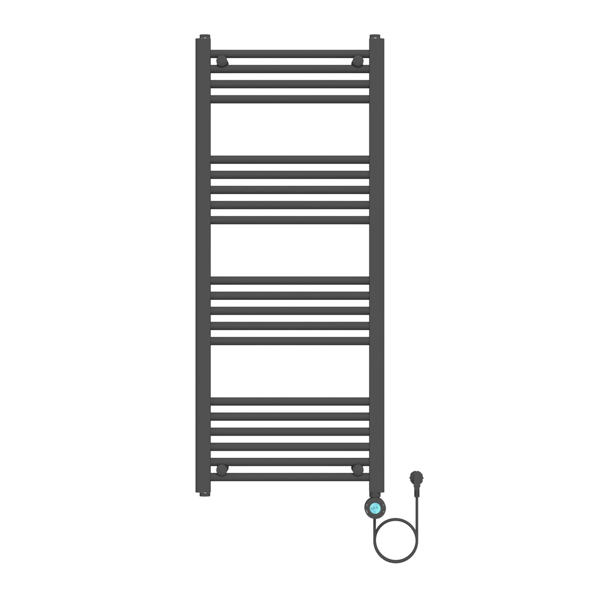 Belrad elektrische handdoekdroger - met digitale, programeerbare thermostaat - smart WiFi - aansluiting rechts - 700 w - 1200