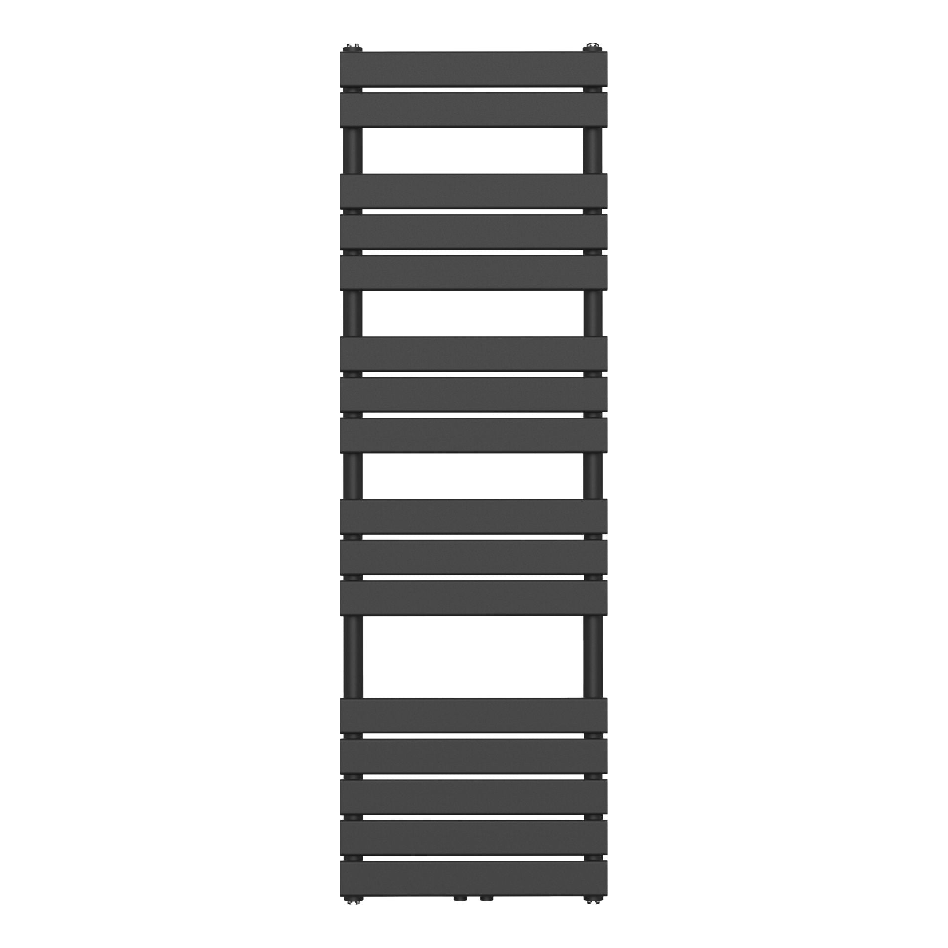 Belrad Handdoek radiator midden aansluiting zwart 1600x500-791w
