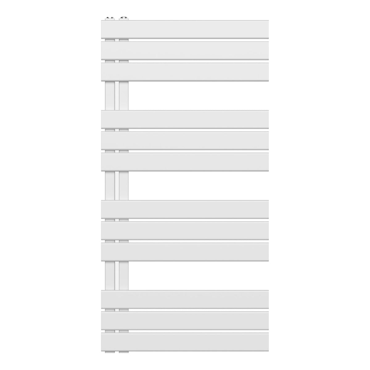 Belrad Handdoek radiator links aansluiting/comb- wit 1200x600-681w
